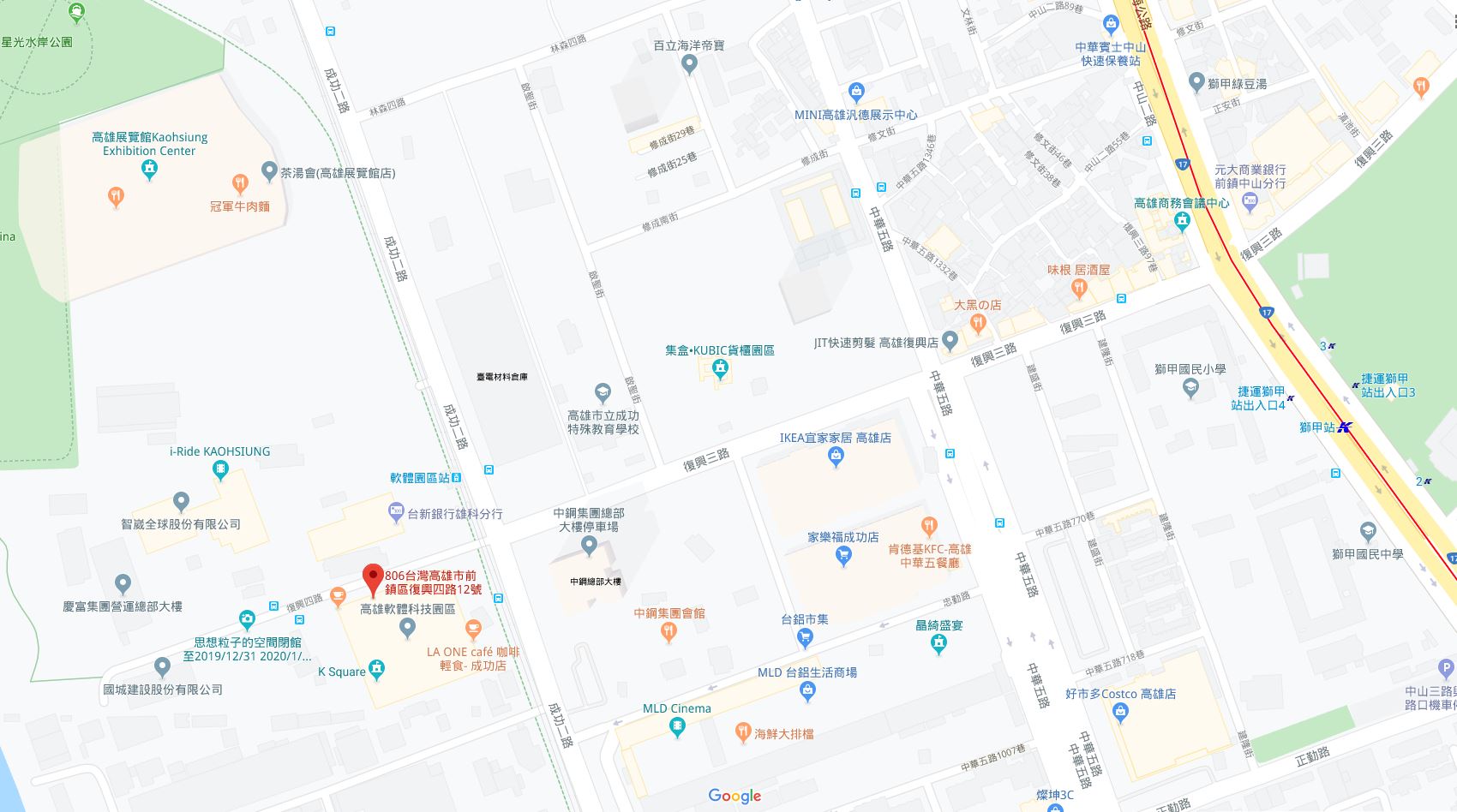 開啟Google Map